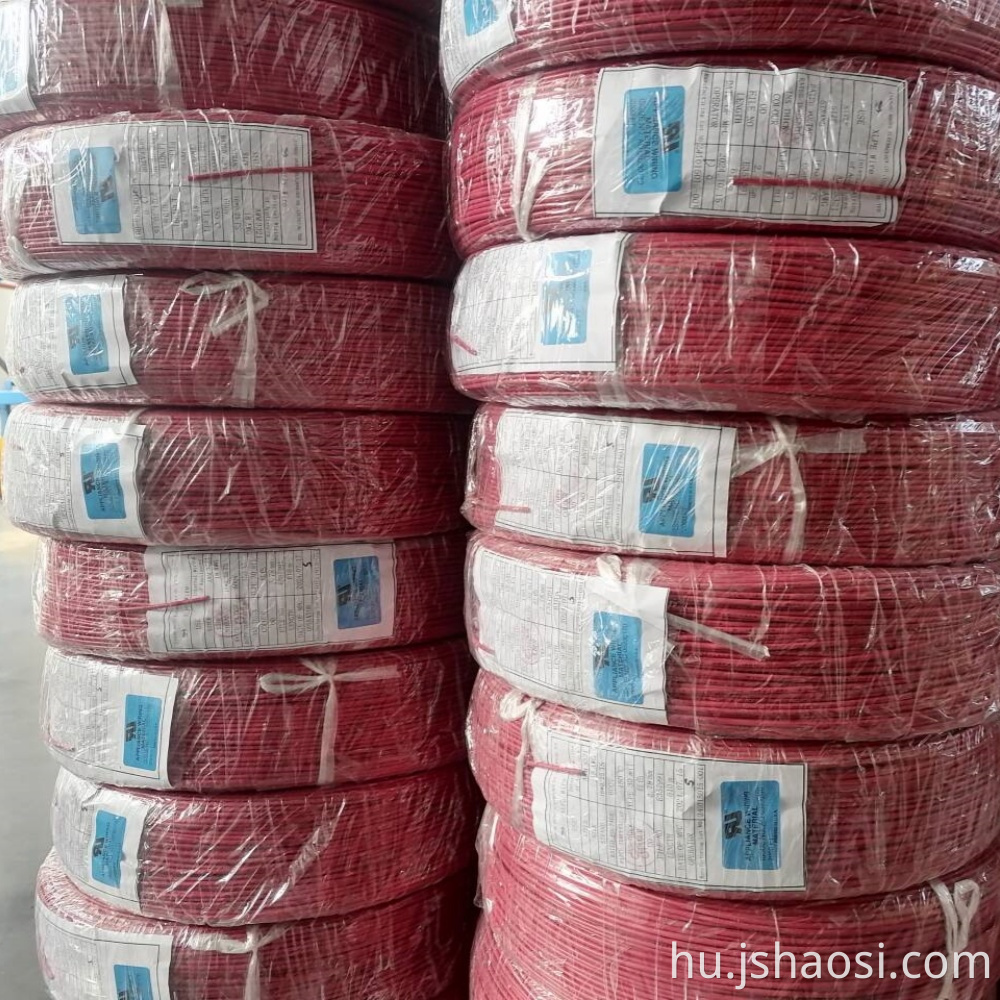 XLPE vezeték ul3321 18# piros XLPE WIRE UL3321 18# RED
